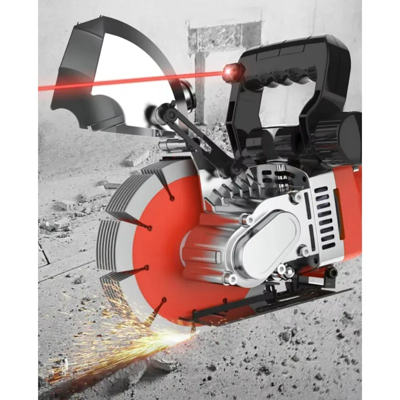 Machine à rainurer sans poussière, eau et électricité, Machine de découpe de rainures de ligne murale entièrement automatique