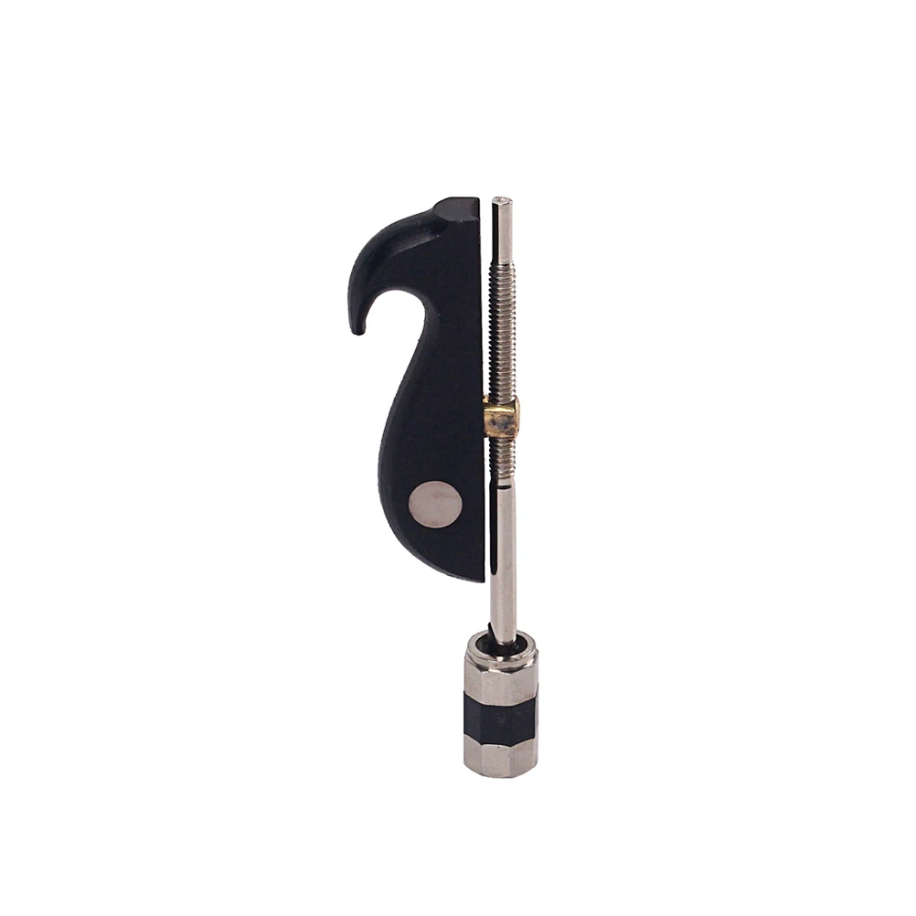 

Erhu Bow Hook String Fish Black Sandalwood Adjustable Tool for Erhu Accessory Violin Parts Hook Bow Durable Long Service Life