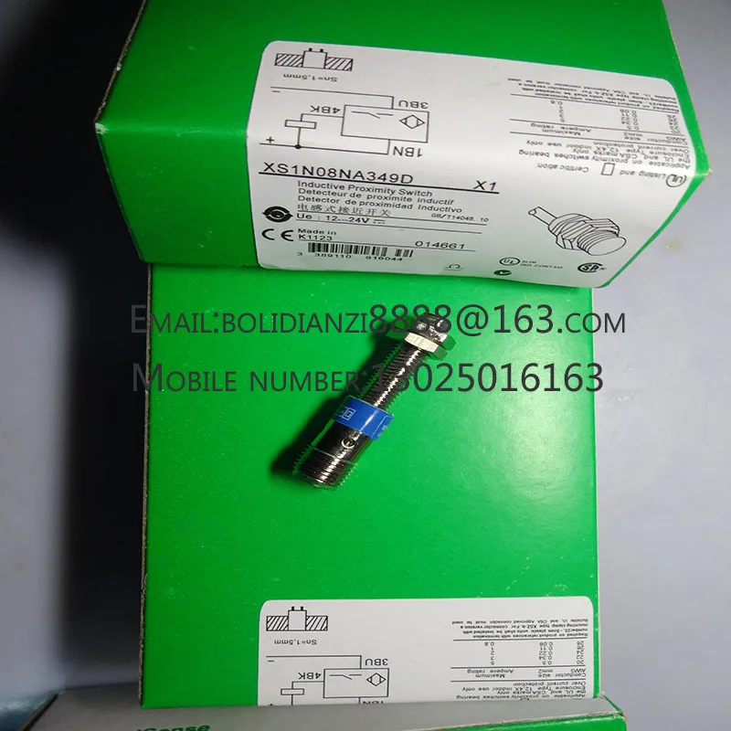 

XS1N08NA349D/1M08PC410D Inductive sensors One year warranty