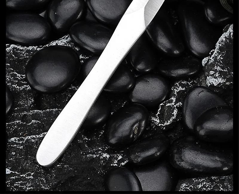 Edelstahl Teemesser Teeset Pu'er spezielles Kung Fu Teebrauwerkzeug Teennadel Teezeremonie Zubehör mit Lederetui – Detail 15