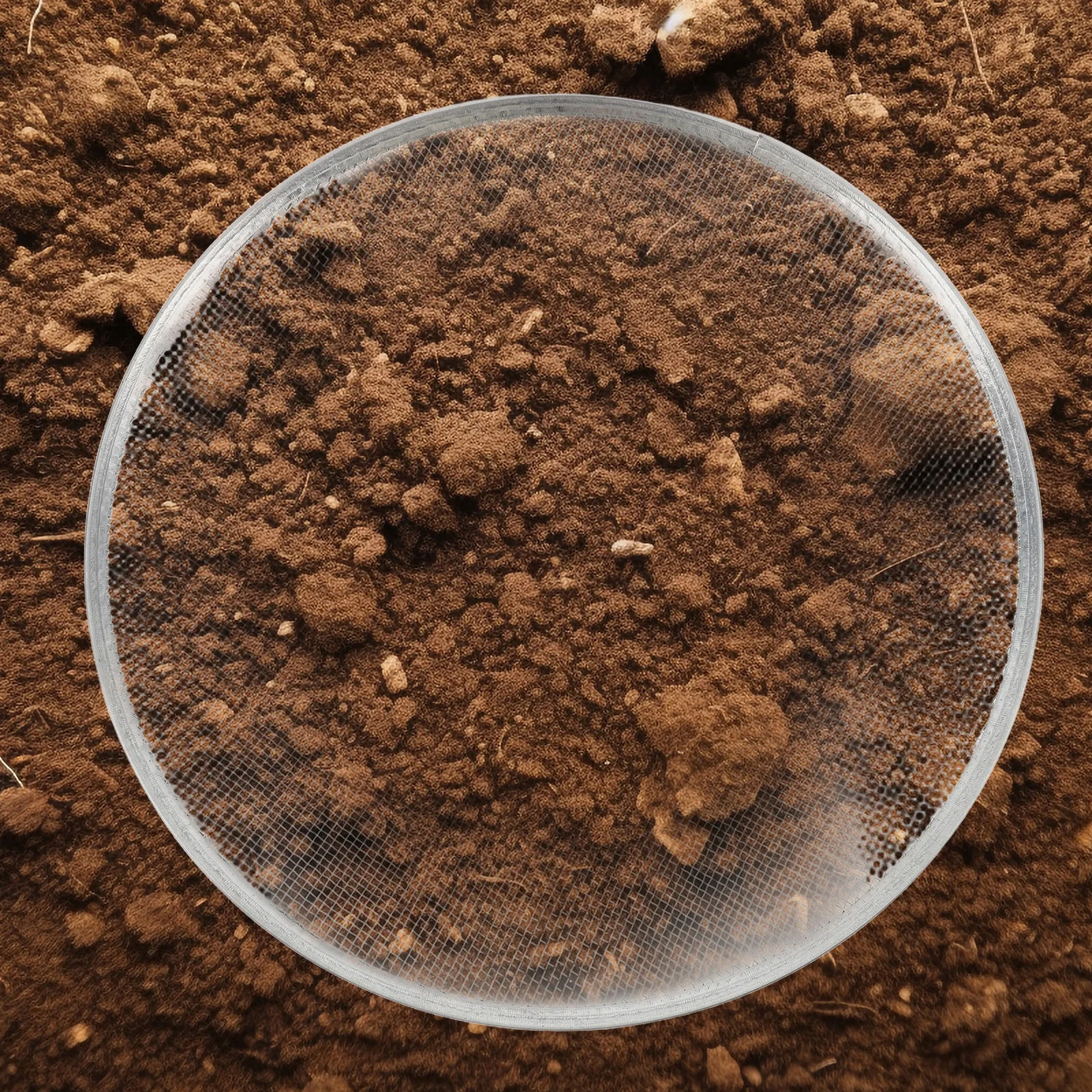 

Sieve Manual Soil Round Convenient Sifting Pan Dirt Screen Sifter Tool Planting