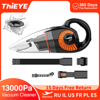 ThiEYE 13000pa Wireless Car Vacuum Cleaner 120W Cordless Handheld Auto Vacuum Cleaner For Car Home Appliance Cleaning