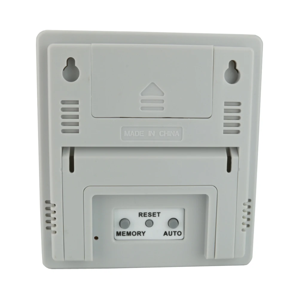 Termômetro higrômetro de alta precisão, relógio, medidor de temperatura e umidade, testador, estação meteorológica, calendário e relógio, alarme as808