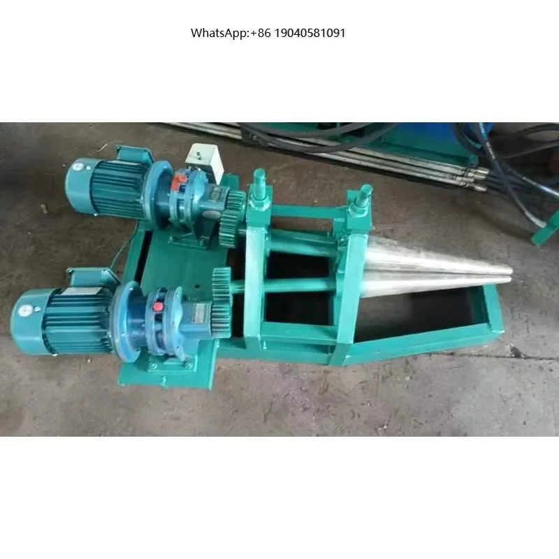 Small Conical Plate Rolling Machine 3 Roller Metal Sheet Small Cone Coiling Machine