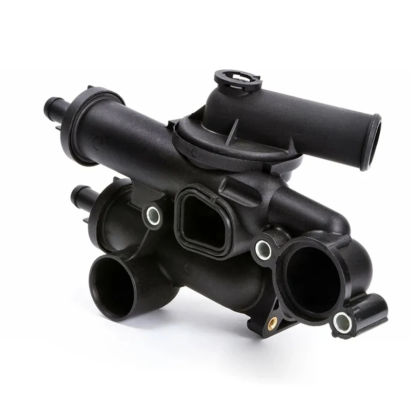 

1 Piece Thermostat Housing Assembly 68003582AB 55111017AC Black Plastic For Jeep Compass Patriot 2007-2012