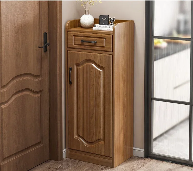 VIC   Narrow Style Small Shoe Cabinet Household Entrance Door Simple Modern Entry Outdoor Aisle Elevator Shoe Rack