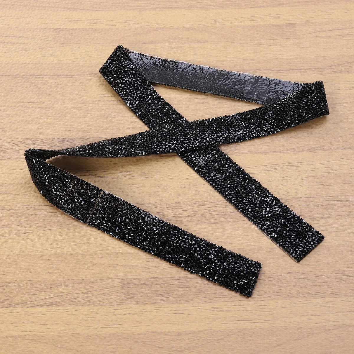 

Crystal Rhinestone Ribbon Hot Fix Mesh Diamond Chain Applique Bridal Dress Belt Trim Decorative Resin made Sewing