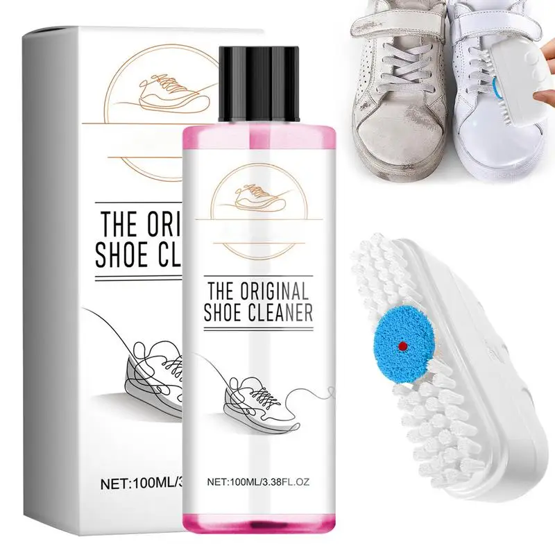 Shoe Whitener Whiten Refreshed Polish White Shoe Cleaning Foam White Shoes Cleaner Cleaning Tool Sneakers Care Shoe Cleaning Kit