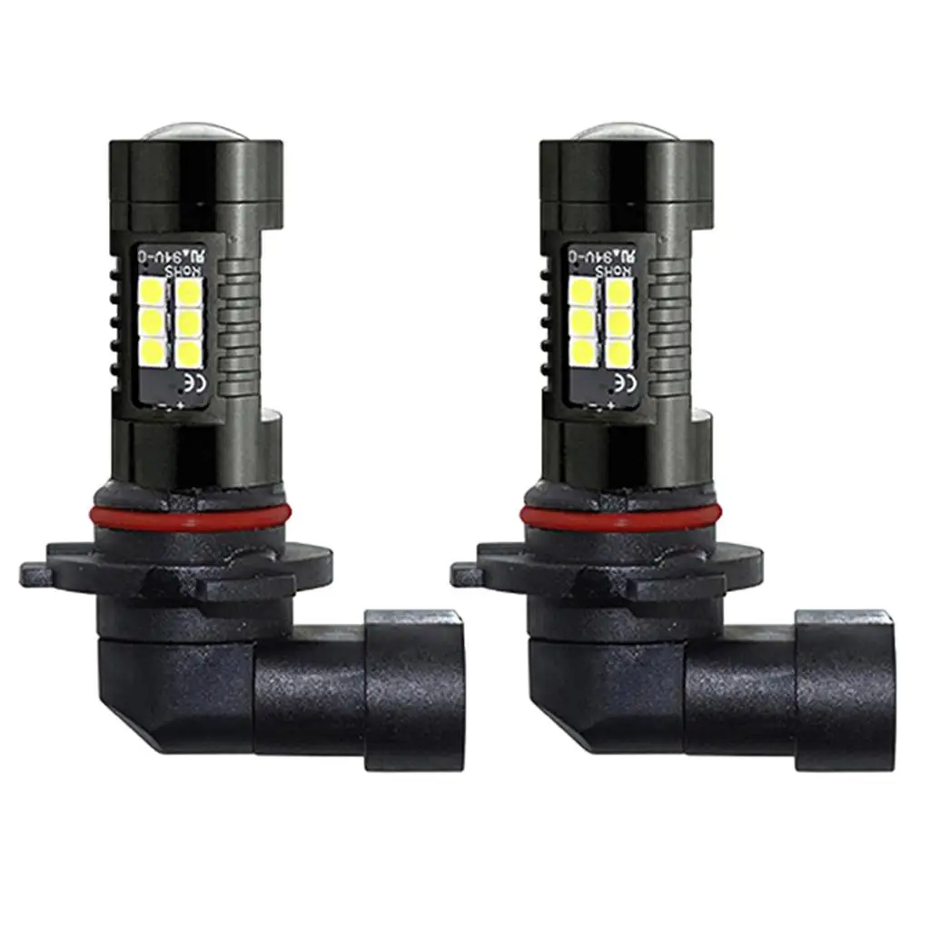 2X Aluminum Alloy H1SMD LED Fog Driving Light Bulbs Daytime Running