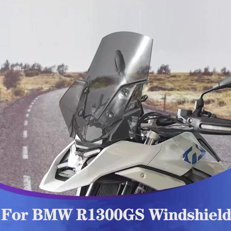 For BMW R1300GS Motorcycle Windshield Shade Modification Heightening Widening windproof windshield deflector Modification parts