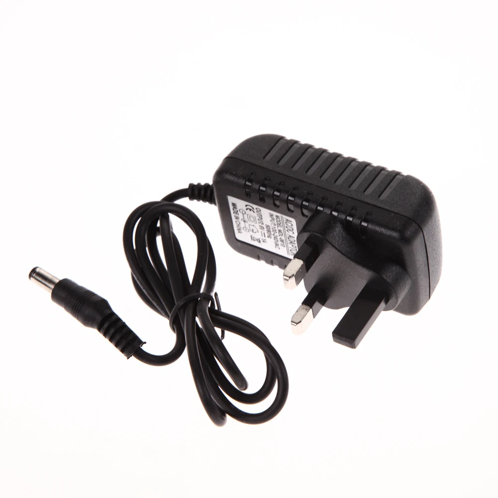 Power Adapter Input AC 100-240V 50-60Hz and Output DC 6V 1A Supply Charger Power Supply Adapter UK Plug Adapter