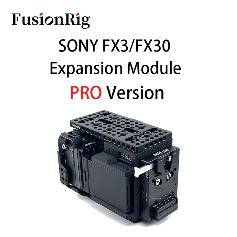 

FusionRig для модуля расширения каркаса камеры Sony FX3/FX30 PRO Verison cineback