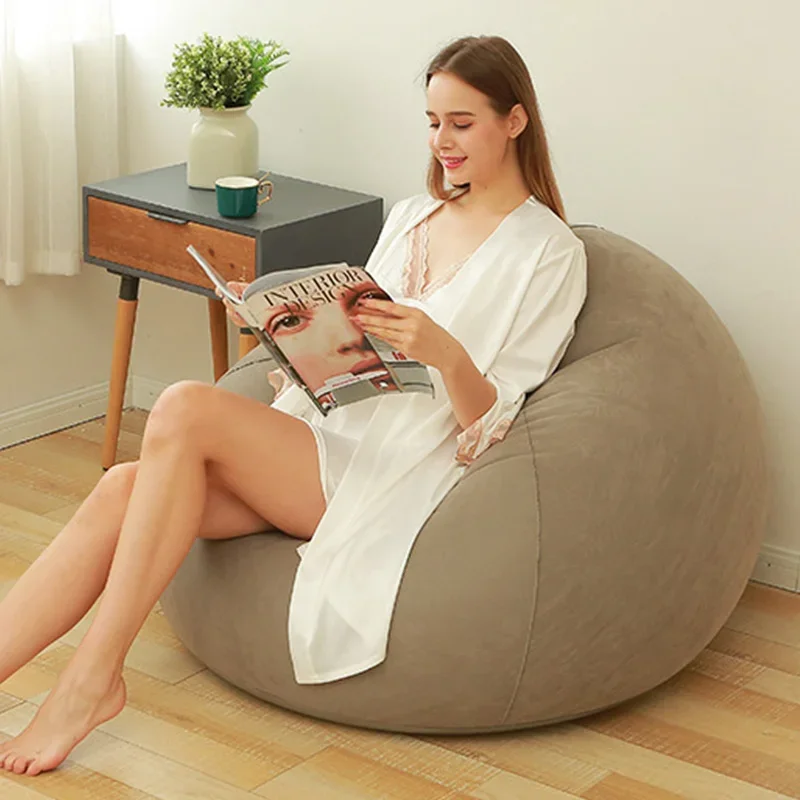 Hot Lazy Inflatable Sofa Chair PVC Single Lounger Ball Sofa Couch Tatami Living Room Chair Furniture image 3