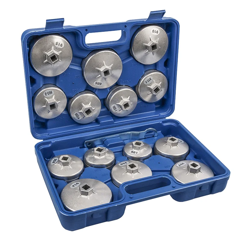 

AB61-Кепочный ключ для фильтра крышки автомобиля Ключ для масляной сетки Ключ для фильтра Металлический инструмент для снятия фильтра Машина Инструмент для фильтра