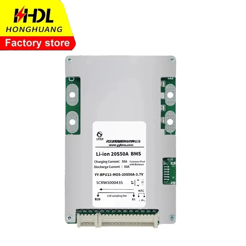 

Yanyang BMS 72v 20S 30A 40A 50A 60A Li-ion battery Balancer Li-ion bms For EBike Escooter