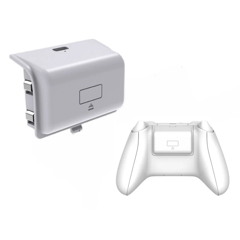 ยี่ห้อใหม่คุณภาพสูง 1200mAh แบตเตอรี่แบบชาร์จไฟได้ + สายชาร์จสำหรับเอกซ์บอกซ์ซีรีส์ S X คอนโทรลเลอร์เกมแพด