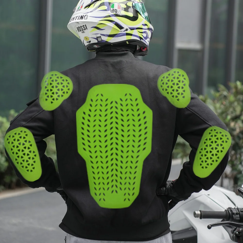 WOSAWE Winter Motorcycle Jacket With Soft PadsThermal Warm Motorbike Riding Coat Cold‑Resistan Outdoor Sports Zipper Jackets