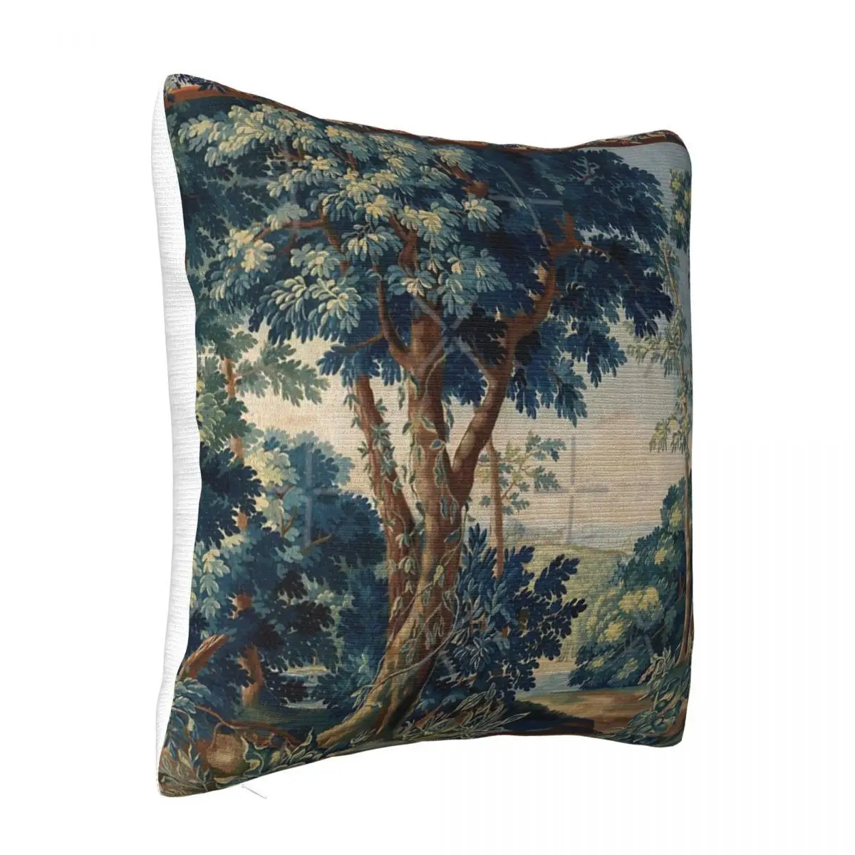 Greenery Trees In Woodland Landscape Pillow Case Decorative Pillows 45X45 Cushions Cover Pillow Case Pillow Cover