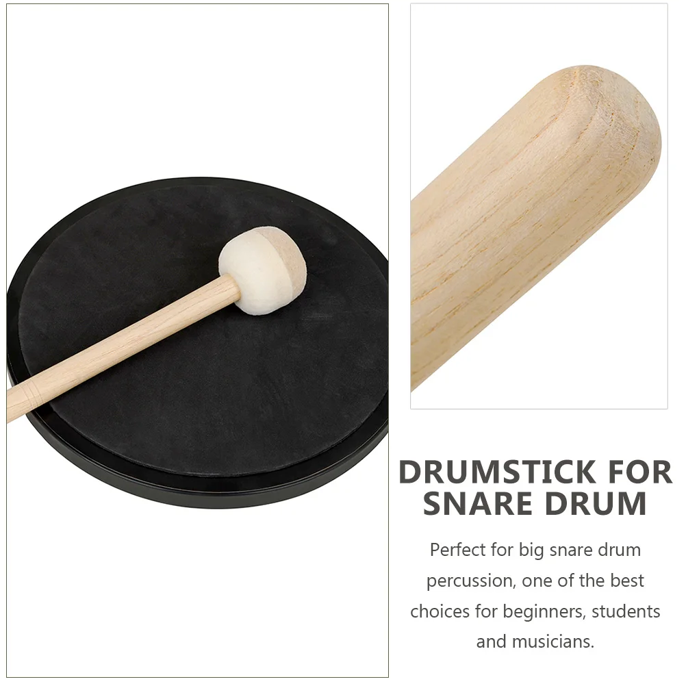 

Wooden Drumsticks Key Music Cymbal Musical Chopsticks Pedal for Accessories Instrument Snare Long Handle