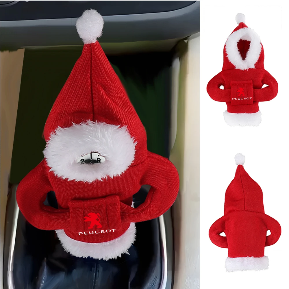 سيارة ذراع السرعة التحول غطاء عيد الميلاد البلوز الملحقات الداخلية لبيجو 208 308 207 107 508 607 106 406 407 307 206 301