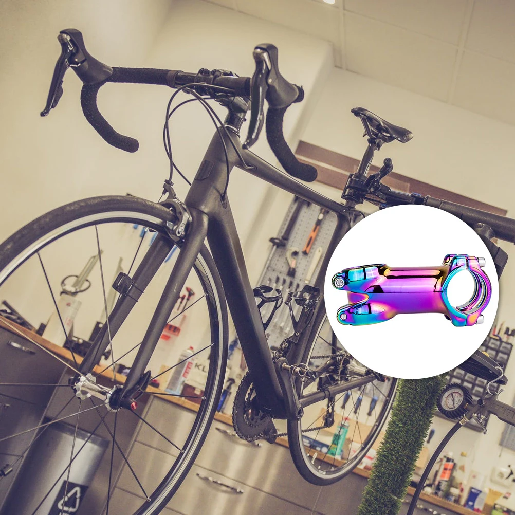 

Bike H Riser Stem Extender Foldable Short Mountain Bicycle H Colorful Durable Practical Easy Install Cyclists