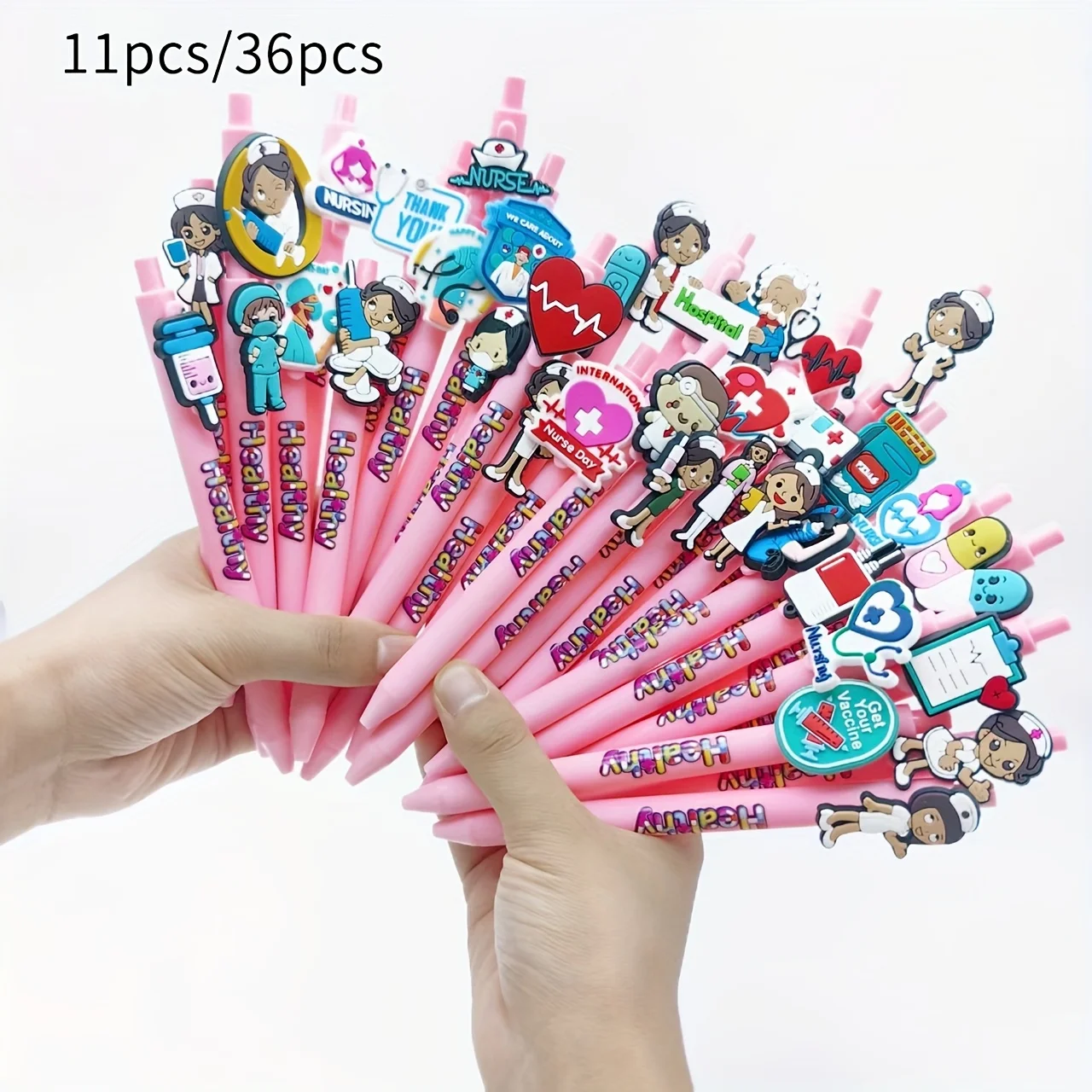 

11 шт./36 шт., медицинская серия, шариковая ручка для медсестры, студенческая подпись, офисная подарочная ручка