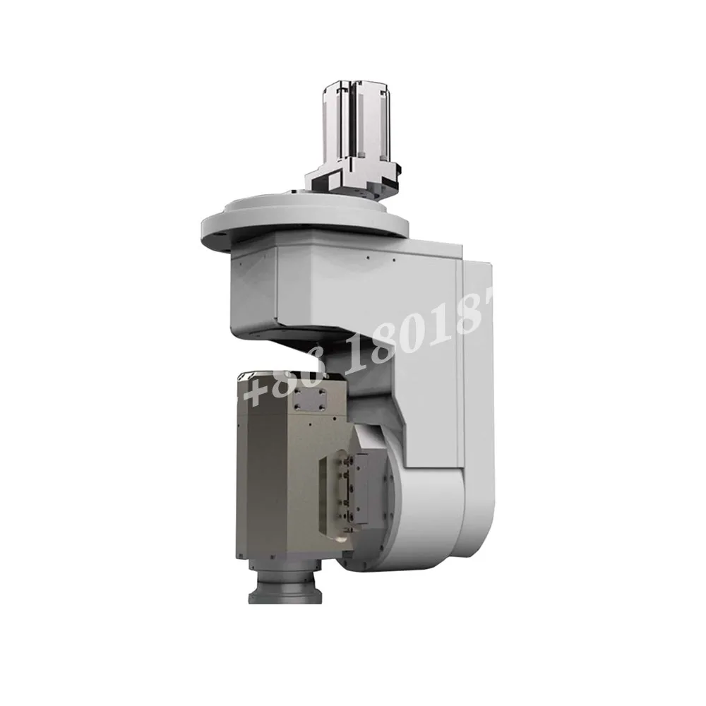 HQD Hanqi 12kw 5axis machining center-HSK63F water-cooled automatic tool change spindle motor AC rotation axis double swing head