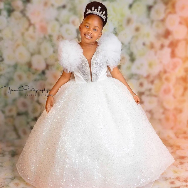 Gown for flower girl wedding hotsell