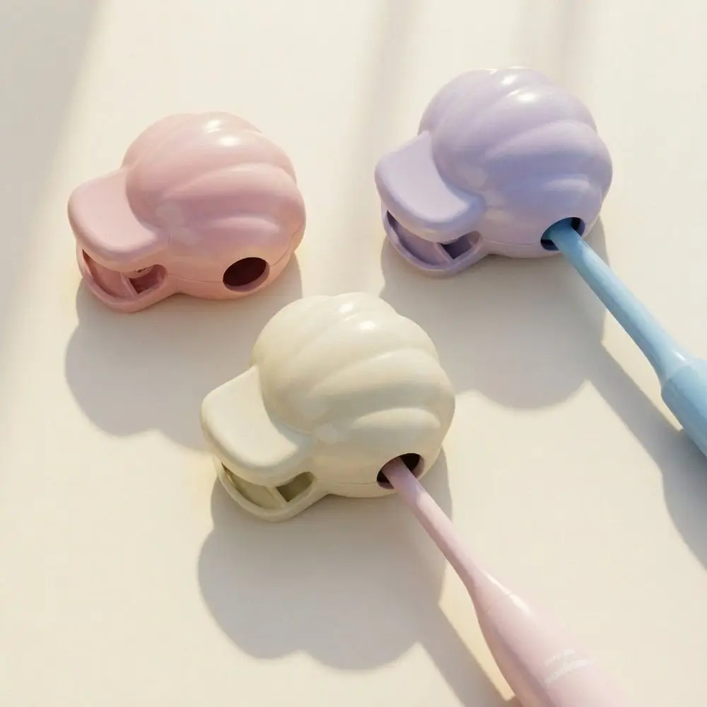 Universal Fit Toothbrush Head Cover Ventilated Spring Clasp Toothbrush Cover Clip-On Plastic Portable Toothbrush Cap Travel