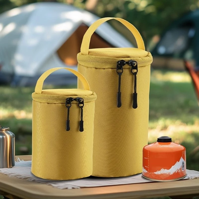 Portable Camping Gas Tanks Storage Bag Fuels Cylinder Protective Case Enduring