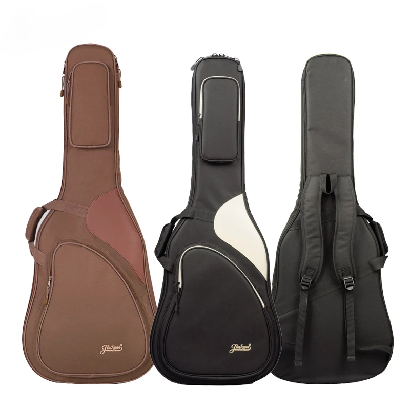 Customization 39\\41inch Acoustic Folk Guitar Bag 20mm Waterproof Guitar Gig Bag Soft Instrument Case