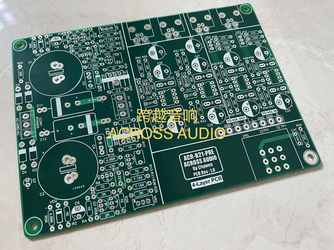 latest arrival B21 reference level pre-operational amplifier PCB finished board, pre-operational amplifier