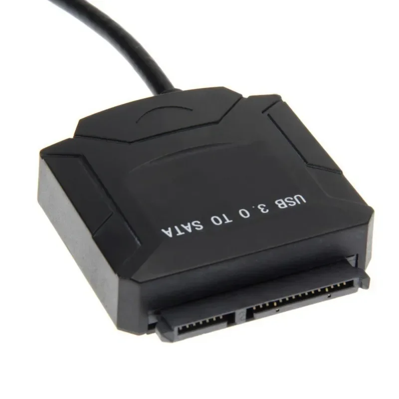 ANPWOO-Cable de datos para disco duro de ordenador, 2,5/3,5 pulgadas, SATA a USB 3,0, Cable de disco fácil con adaptador de corriente