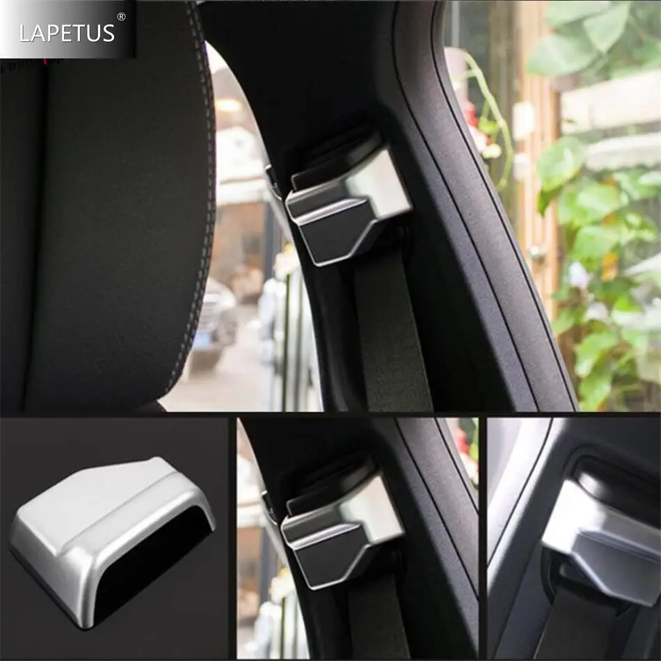 Auto Pillar B Air AC Vent / Window Hook / Seat Belt Cap Cover Trim For Mercedes Benz W222 S Class 2014 - 2020 Matte Accessories