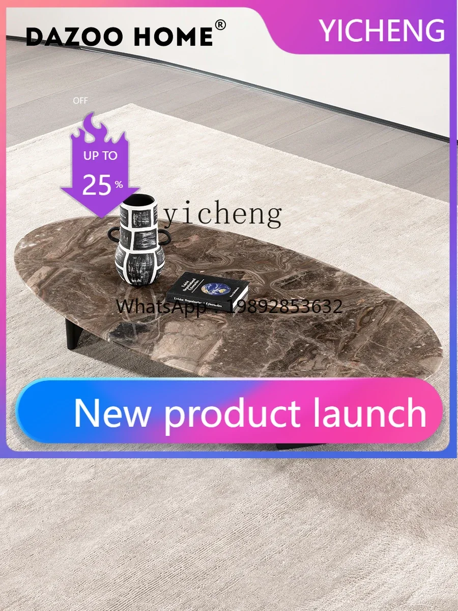 

X6 Приставной столик из натурального мрамора класса люкс, дизайнерский, элитный, для дома и небольших квартир