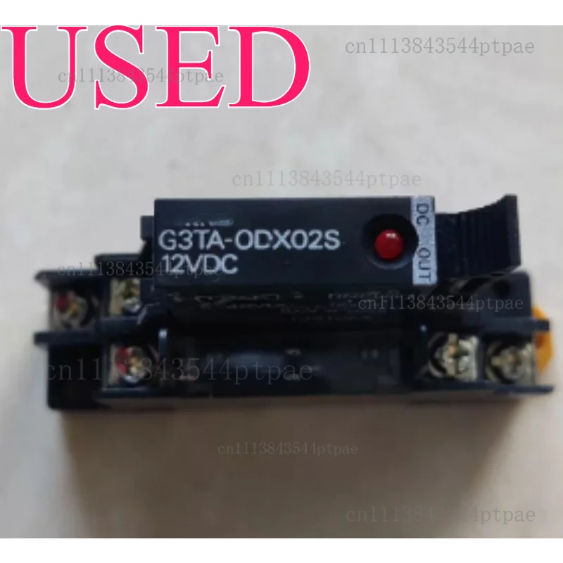 One relay: g3ta-oa202sl ac output, g3ta-odx02s dc output 2a, 12vdc. input dc12v, dc9.6-13.2v working voltage（real picture taken）
