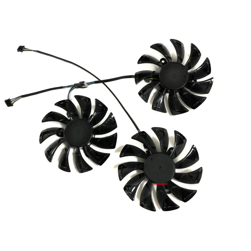 3Pcs/Set GA92S2U,DC12V 0.46A,Graphics Card Fan,For ZOTAC RTX 2080 2080 Ti AMP GAMING,Video Card Cooling