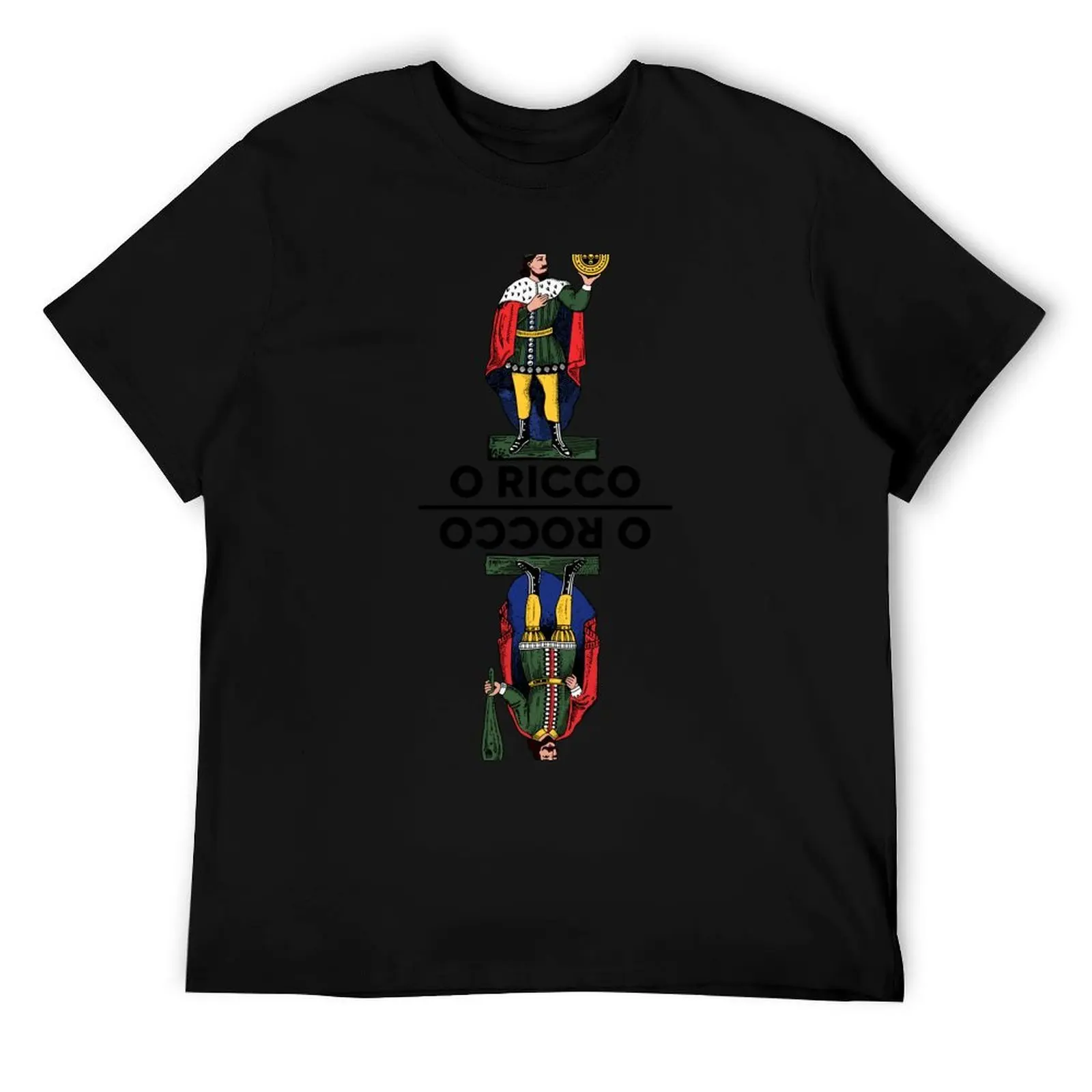 

O Ricco o Rocco T-Shirt cotton tshirt 100% t shirt man luxury T-Shirt