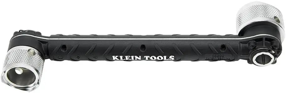 

Ключ для гайок-фиксаторов для труб 1/2 и 3/4 дюйма, с вращающимися головками прямого привода