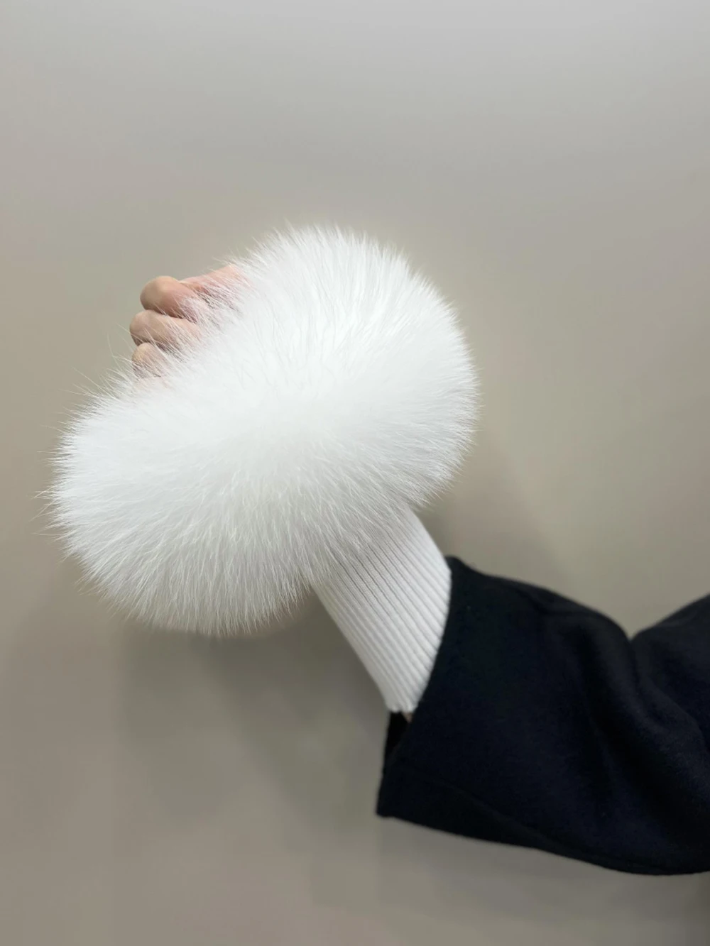 manchettes-en-vraie-fourrure-de-renard-pour-femmes-chauffe-bras-en-fourrure-de-raton-laveur-naturelle-manches-de-poignet-d'hiver-tricotees-chaudes-manches-elastiques-couverture-de-bracelet