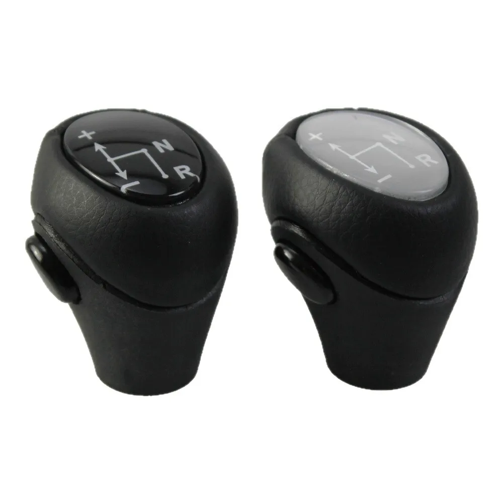 Car Gear Shift Knob Lever Shifter For Mercedes Benz SMART Fortwo Roadster 450 451 Brabus Fortwo PU Leather Automatic