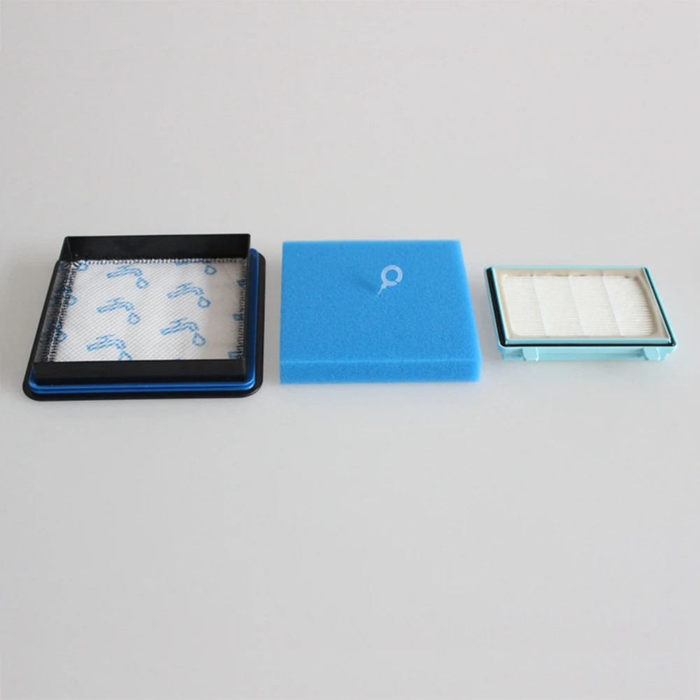 Filtros HEPA para aspiradora Philips Power Pro Compact FC9331/09 FC9332/09 FC8010/01, piezas de filtro de espuma