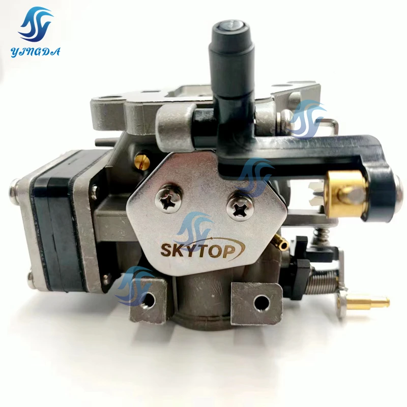 6E7-14301 Carburetor Carb Assy for Yamaha Outboard Motor 2 Stroke 9.9HP 15HP 6E8-14301-05 6E7-14301-04 684-14301 Boat Motor Part