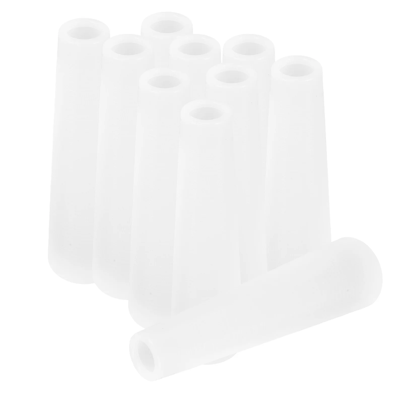 

10pcs Plastic Winding Tubes Tangle Free Cross Stitch Bobbins Embroidery Floss Holders PVC Thread Cones DIY Supplies Sewing