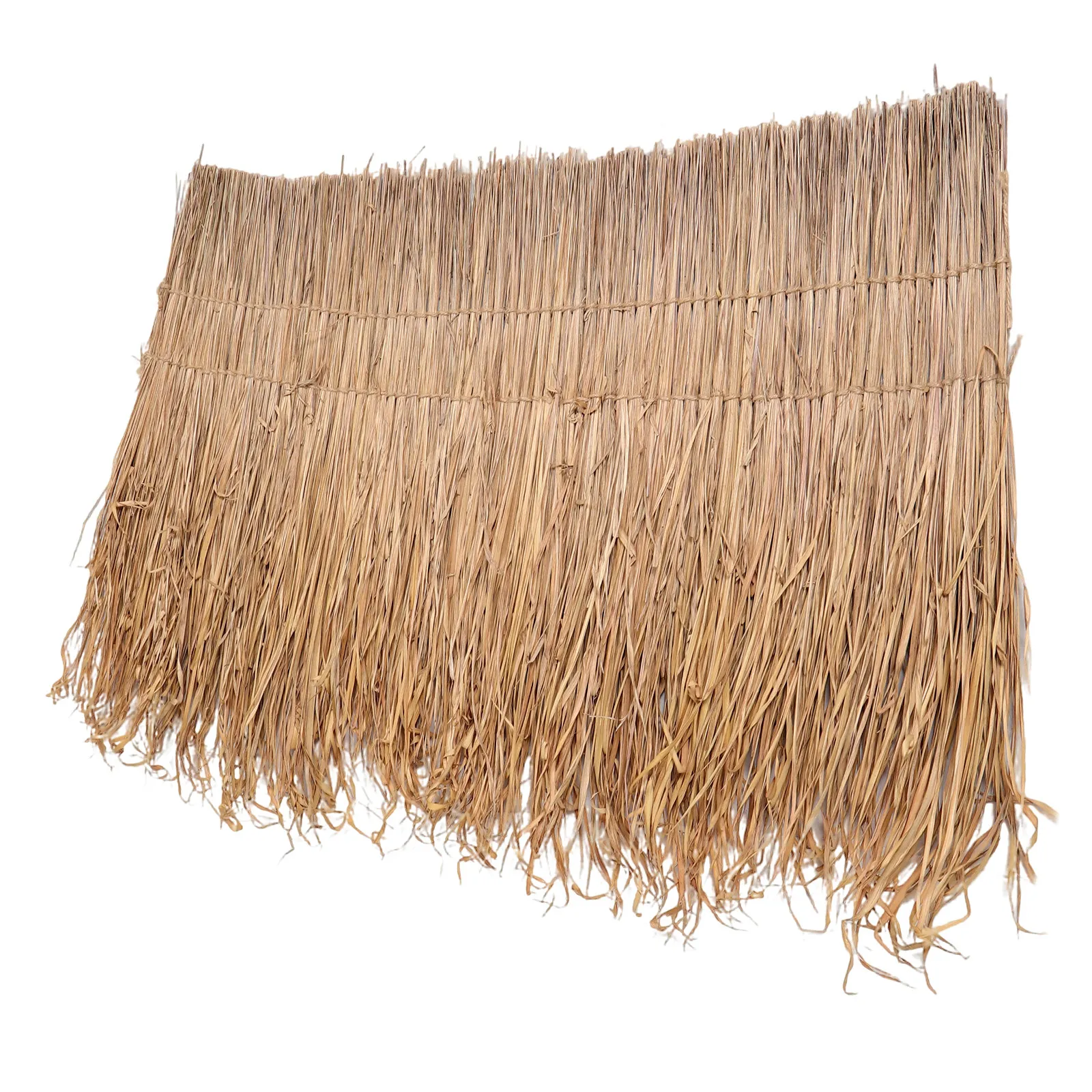 Palapa Hut Grass Roof for Garden Tiki Pavilion Thatch Roofing Material Straw Roofs Tiles Cover Outdoor Pavilion Texture Tiki