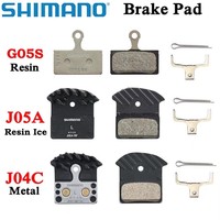 Shimano G05S J03A J05A J04C Brake Pad DEORE SLX XT Resin Metal Cooling Fin Ice Tech Mountain M7000 M8000 M9000 M6000 M785 M675
