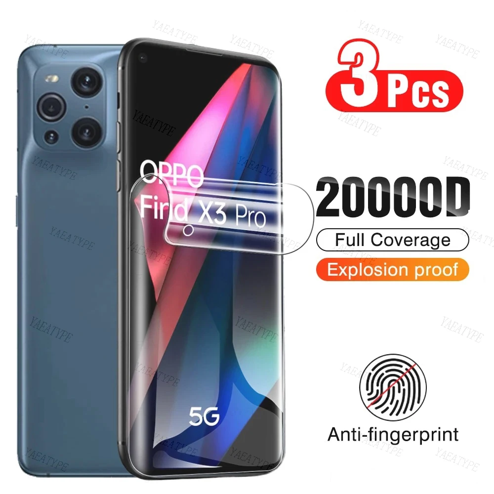 

Гидрогелевая пленка для экрана Oppo A17 A17k A77 A97 A58 A1 A78 A57 A16e A76 A96 A57s A17 A17k A2m A2X A18 A38 A58, 3 шт.