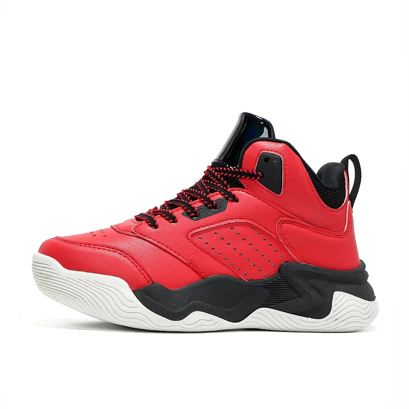

Multifunctional Sports Basketball Shoes Shock Absorbing Cushioning Anti Slip Wearproof Breathable Design Outdoor Gym Court