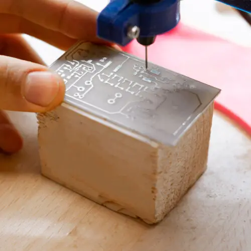 Juego de Mini brocas PCB de 20 piezas para herramientas de corte de carburo de placa de circuito con 0 1 0mm de diámetro para procesamiento de metales de precisión