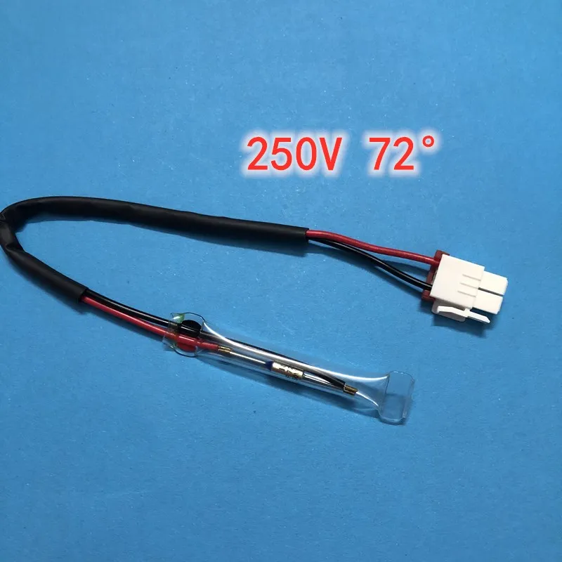 

1 шт. 250 В 72 ° Для двухдверного холодильника Samsung, температура размораживания, предохранительная трубка, аксессуары, детали холодильника